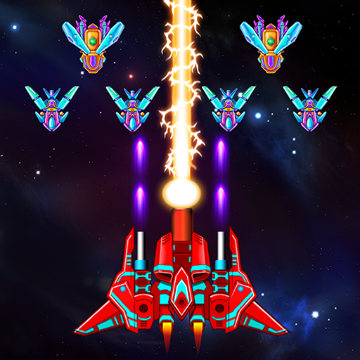 Galaxy Attack: Alien Shooter 59.6 MOD APK [Unlimited money]